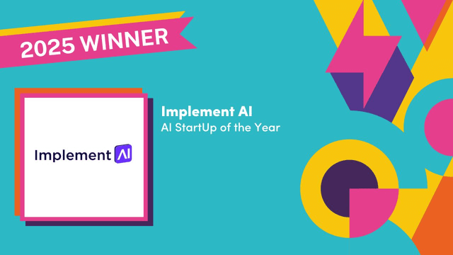 Implement AI - 2025 Winner, AI Startup of the Year